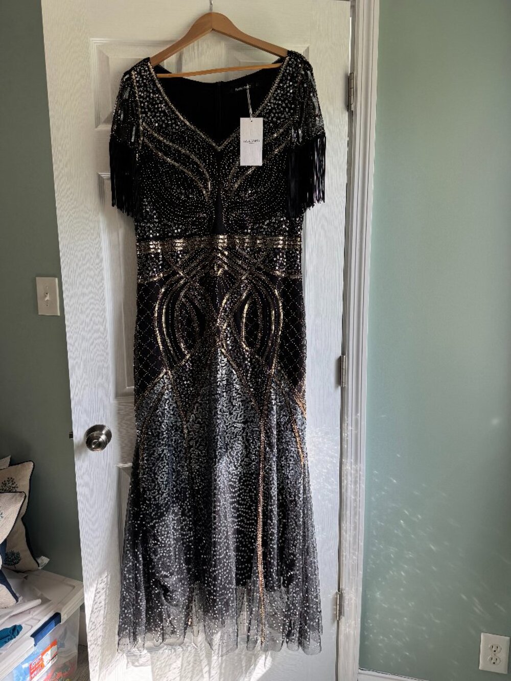 Gorgeous Beaded 1920s Party Dress